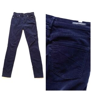 Citizens of Humanity | Dark navy blue Velour velvet,  rocket high skinny Jean